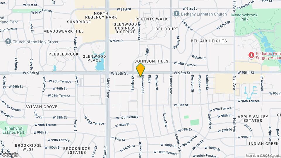 9514 Glenwood St Map and Location Details