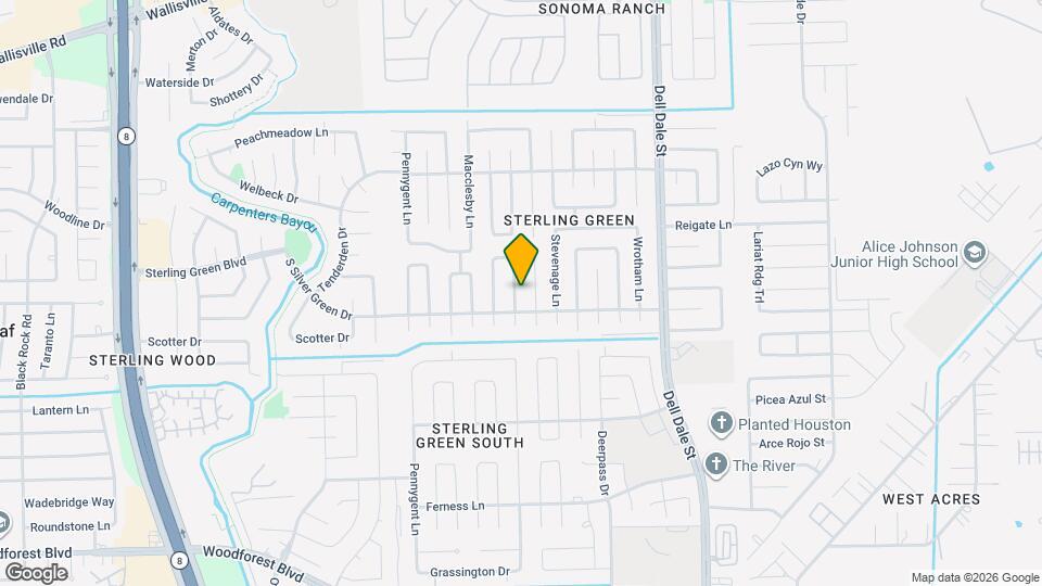 1334 Willersley Ln Map and Location Details