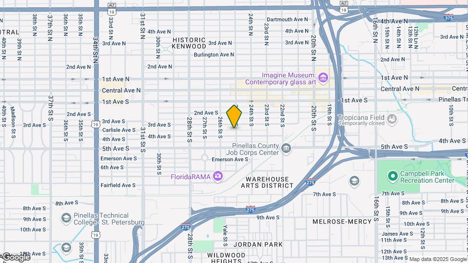 327 25th St S Mapa y Detalles de la Ubicación