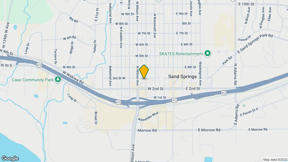 214 N Cleveland Ave Map and Location Details