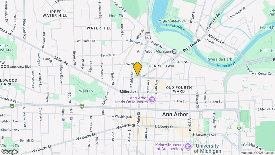 121 W Kingsley St Map and Location Details