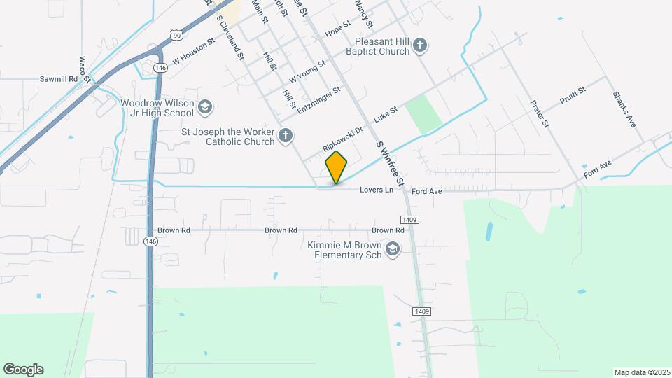 519 Lovers Ln Map and Location Details