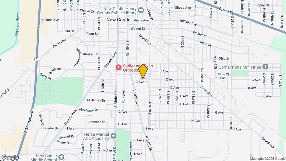 940 S 15th St Map and Location Details