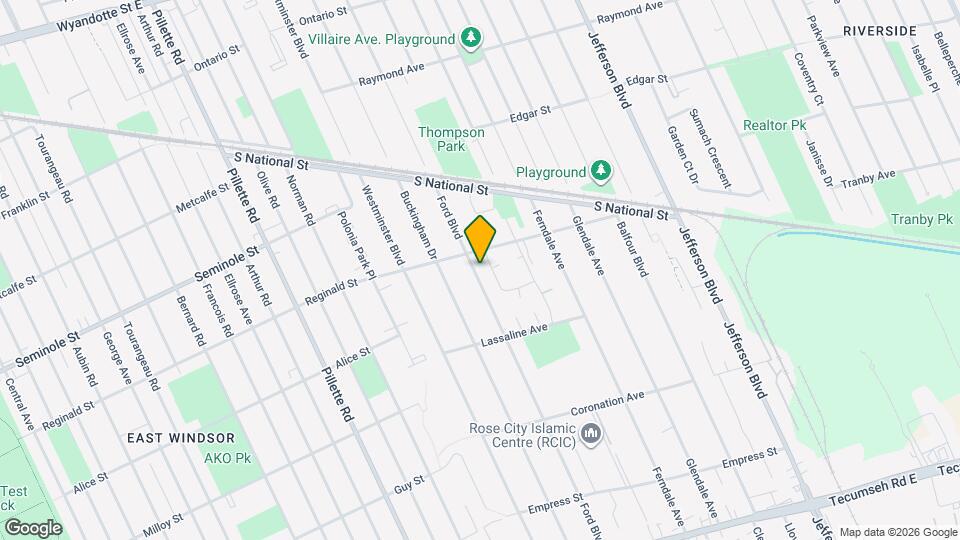 1628 Ford Blvd Map and Location Details