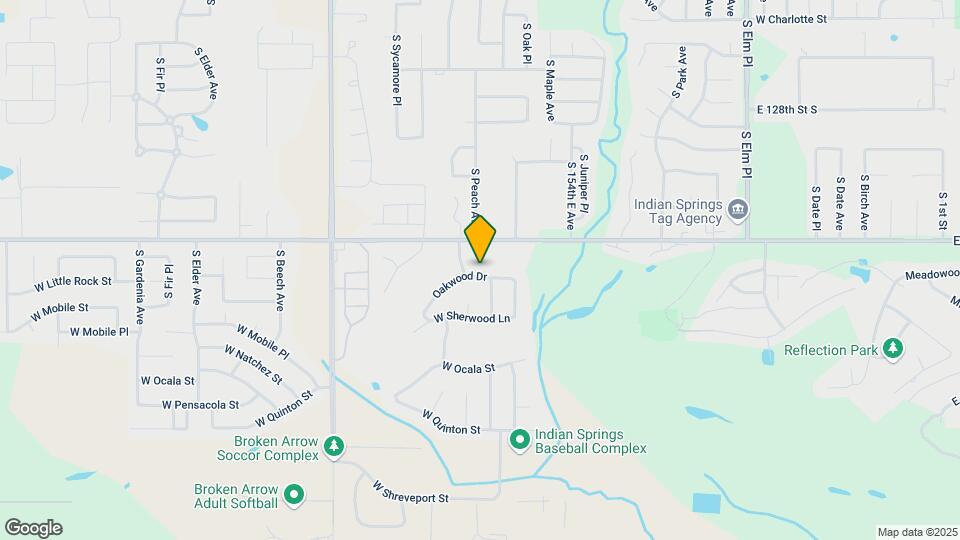 1206 Oakwood Dr Map and Location Details