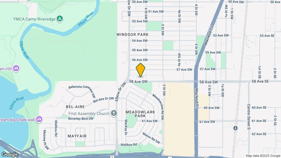 Elbow 5 Eight Map and Location Details