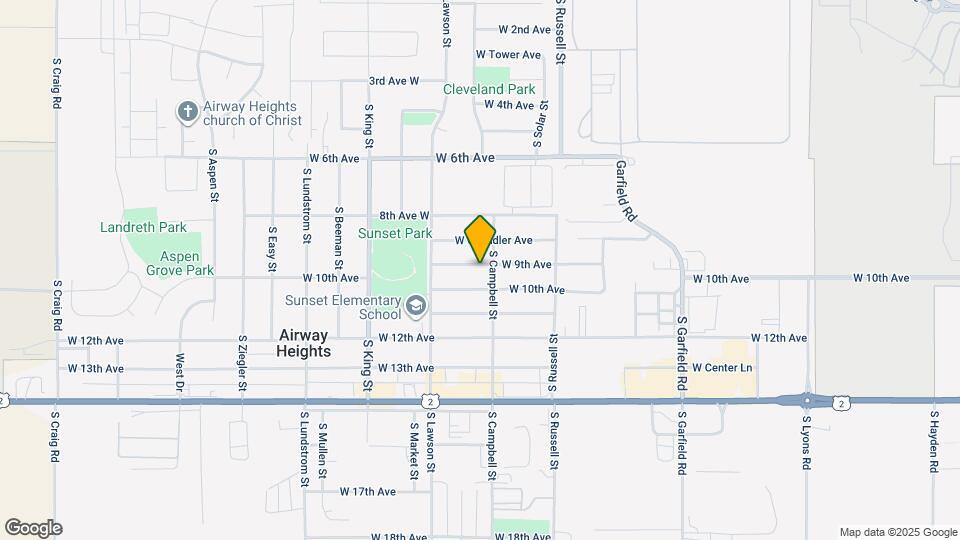 12607 W 9th Ave Mapa y Detalles de la Ubicación