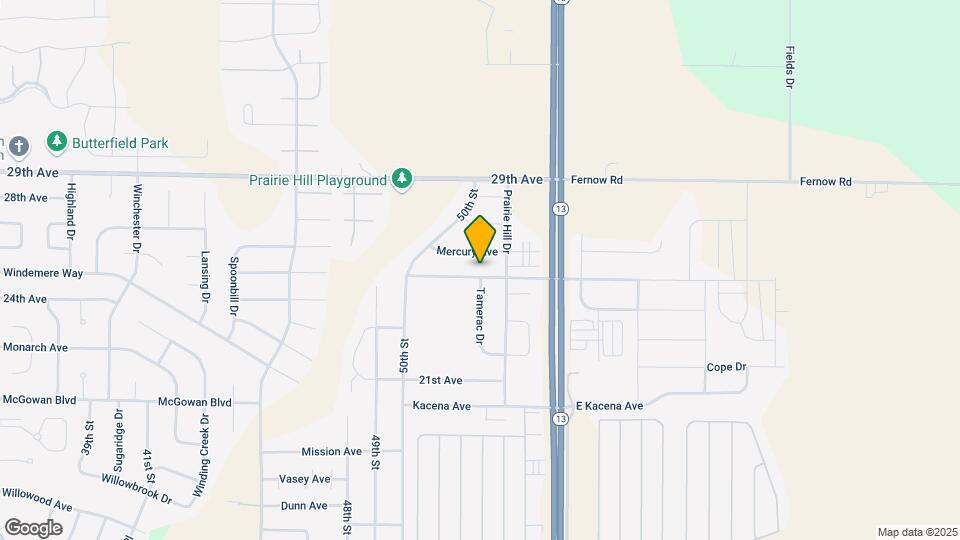 5450 Prairie Ridge Ave Map and Location Details
