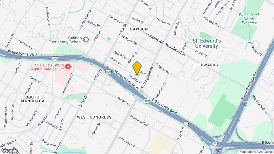 3814 Wadford St Map and Location Details