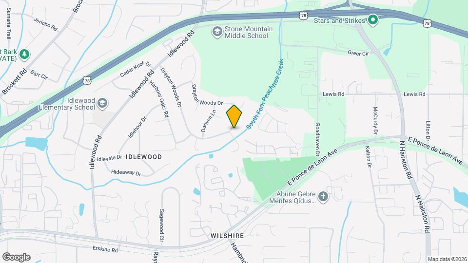 1436 Drayton Woods Dr Map and Location Details
