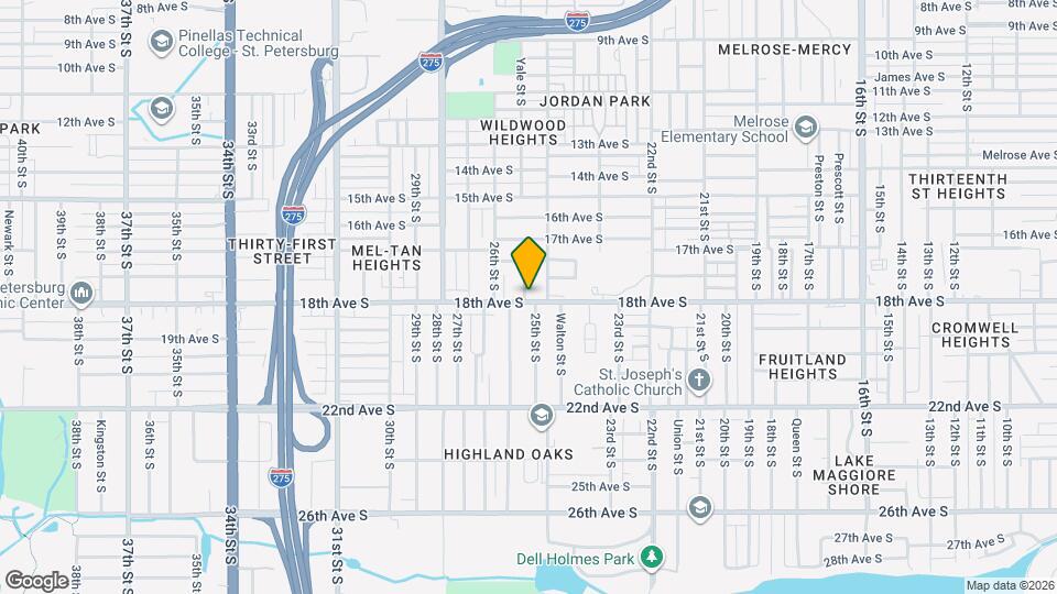 1776 Yale St S Map and Location Details