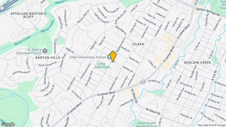 2005 Bluebonnet Ln Map and Location Details