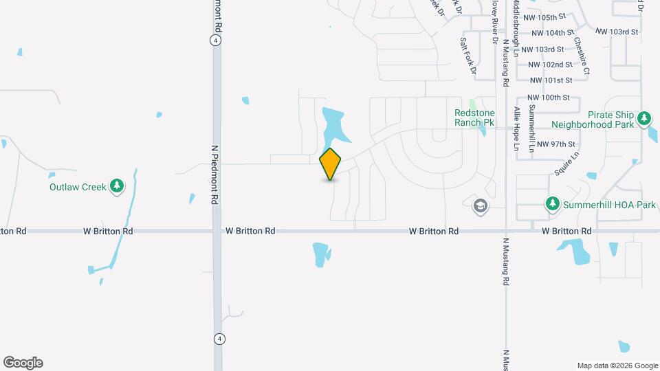 9705 Gray Wolf Ln Map and Location Details