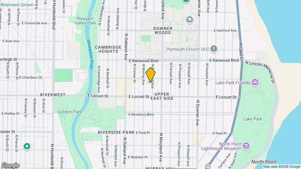 2953 N Frederick Ave Map and Location Details