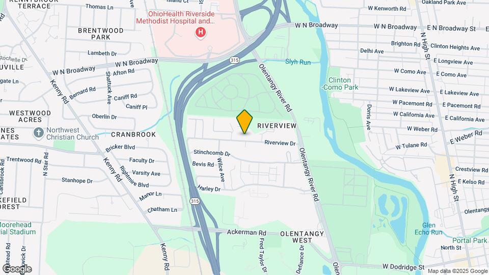 652 Riverview Dr Map and Location Details