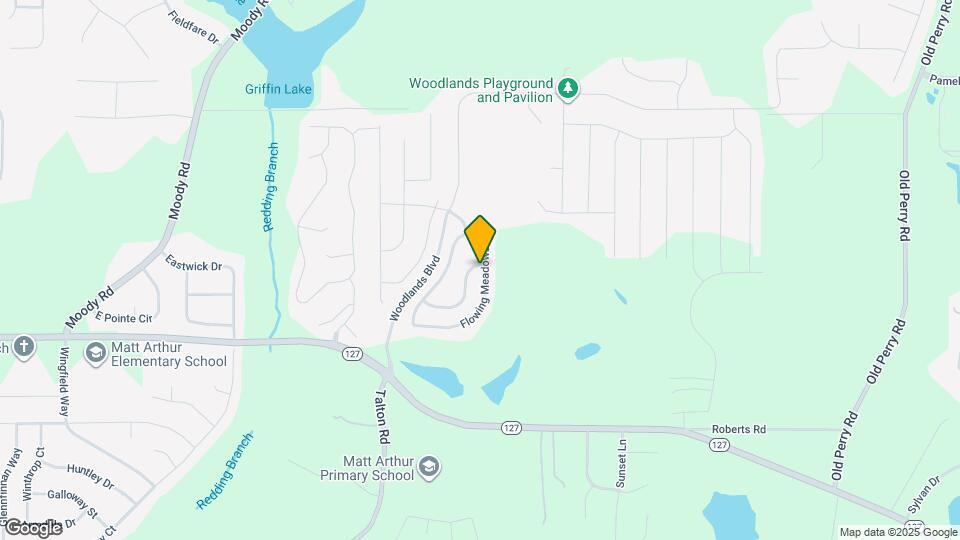 201 Flowing Meadows Dr Map and Location Details