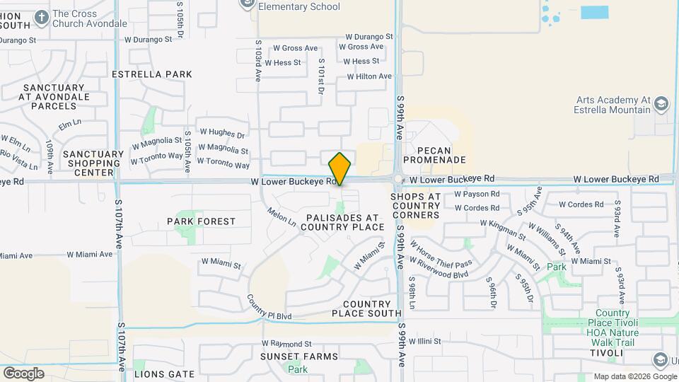 2812 S 100th Dr, Unit 21-207 Map and Location Details