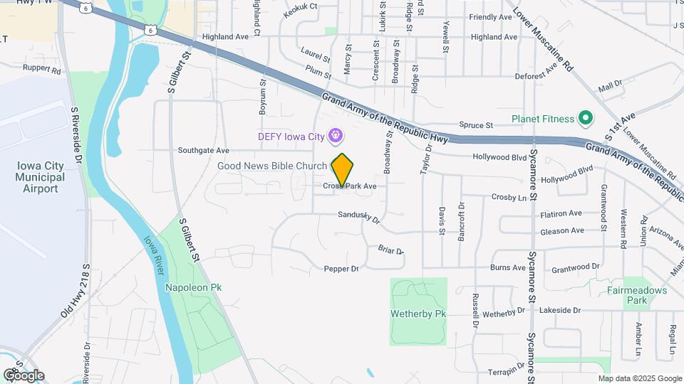 Villa Garden Map and Location Details