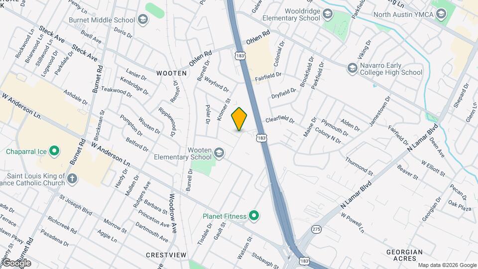 1400 Kamar Dr Map and Location Details