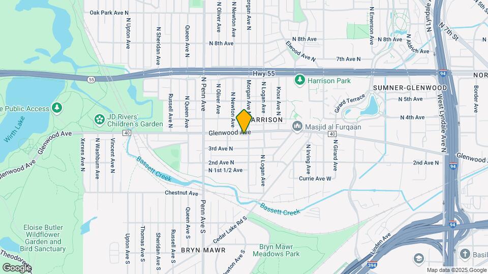 1907 Glenwood Ave Mapa y Detalles de la Ubicación