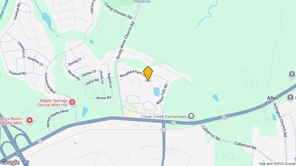 13316 Woodland Farm Dr Map and Location Details