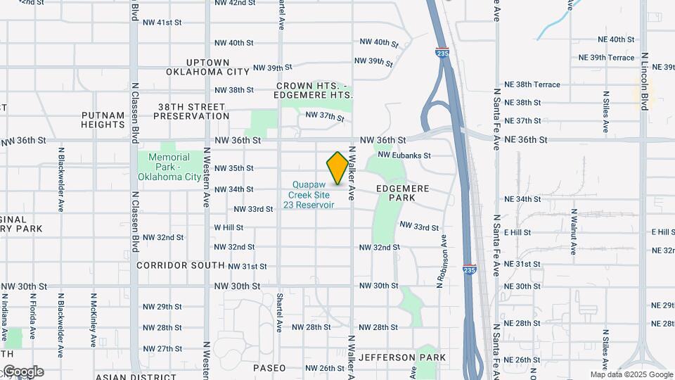 516 NW 34th St Map and Location Details