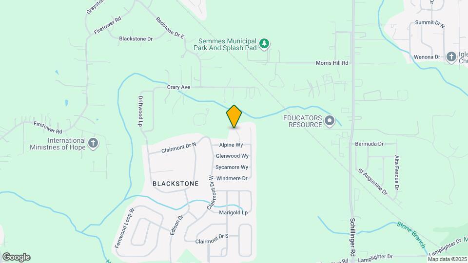 2599 Cedarwood St Map and Location Details