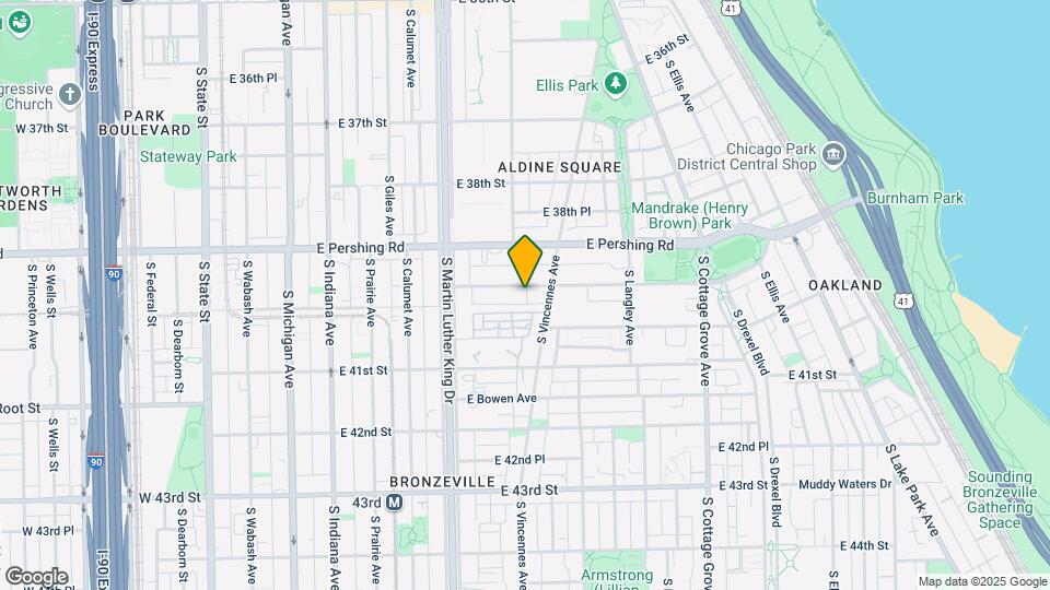 507 E Oakwood Blvd Mapa y Detalles de la Ubicación