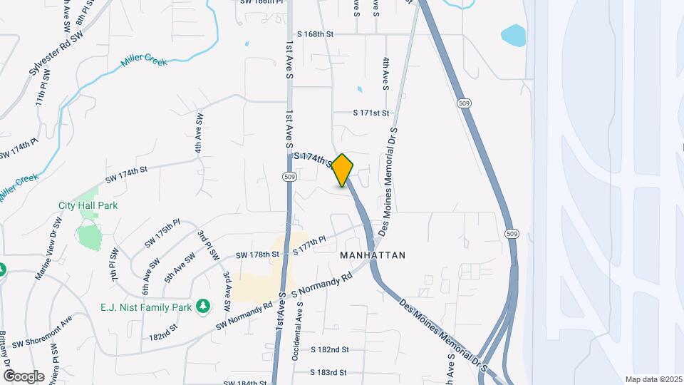 17431 Ambaum Blvd S Map and Location Details