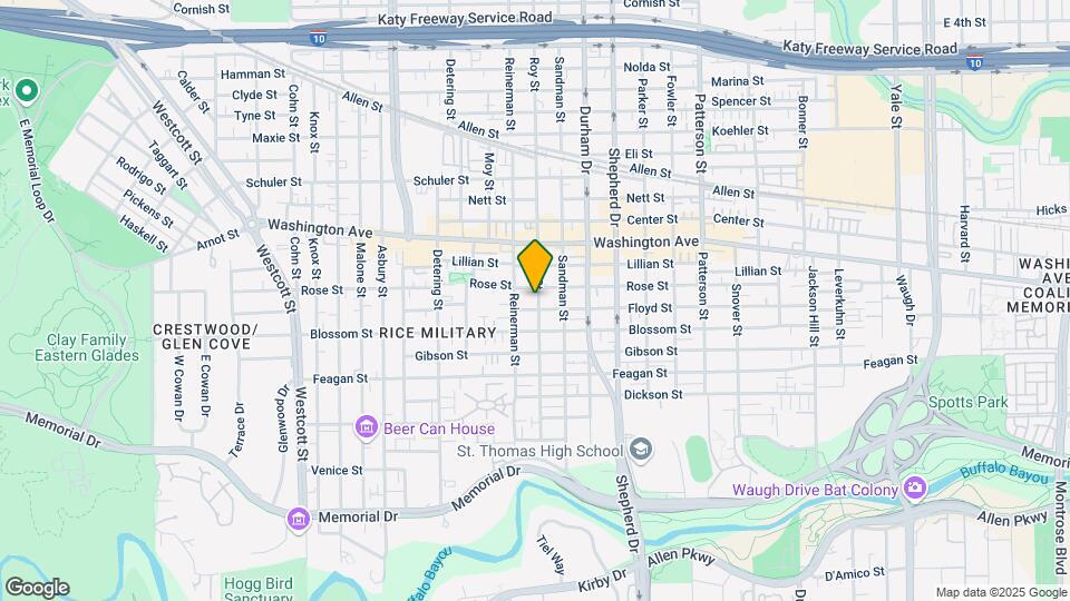 701 Roy St Map and Location Details