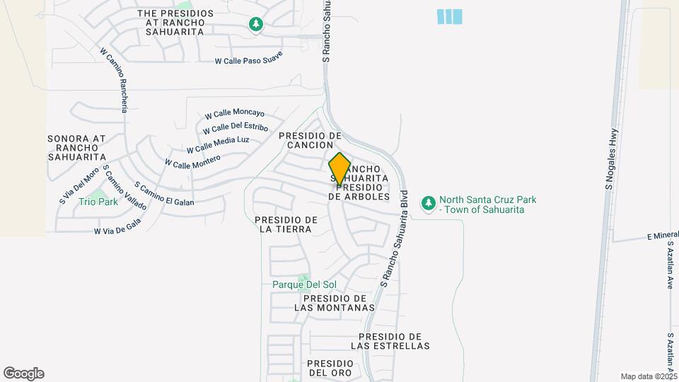 258 E Camino Limon Verde Map and Location Details