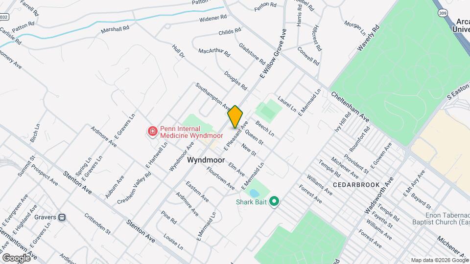 1015 E Pleasant Ave Map and Location Details