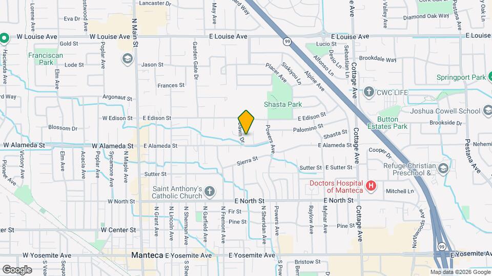 522 Dawn Dr Map and Location Details