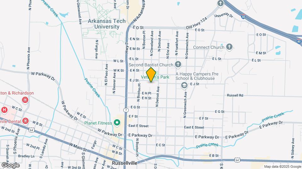 806 N Cleveland Ave Map and Location Details
