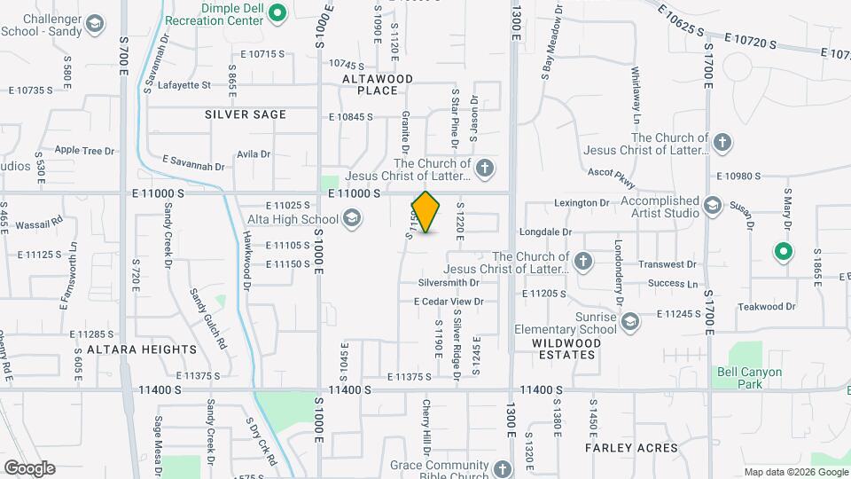 1170 Belsaw Cir Map and Location Details