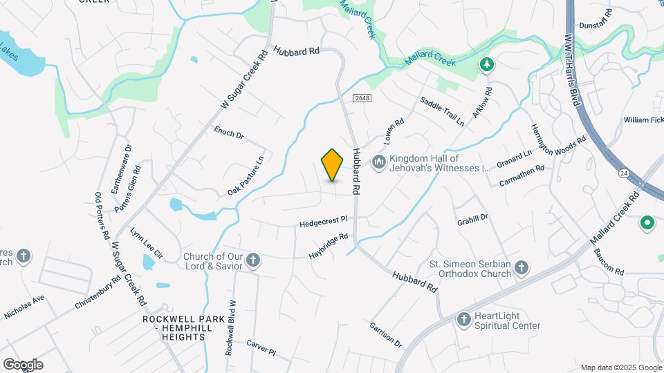 3615 Marbury Rd Map and Location Details