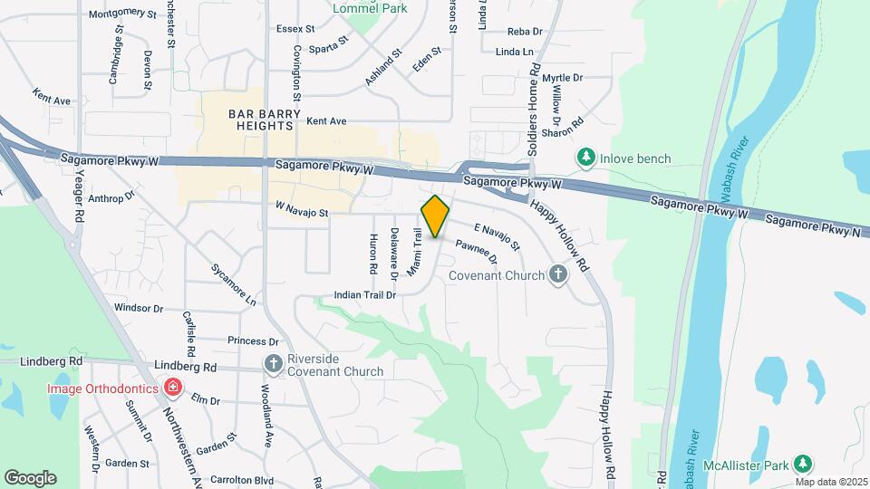 2241 Indian Trail Dr Map and Location Details