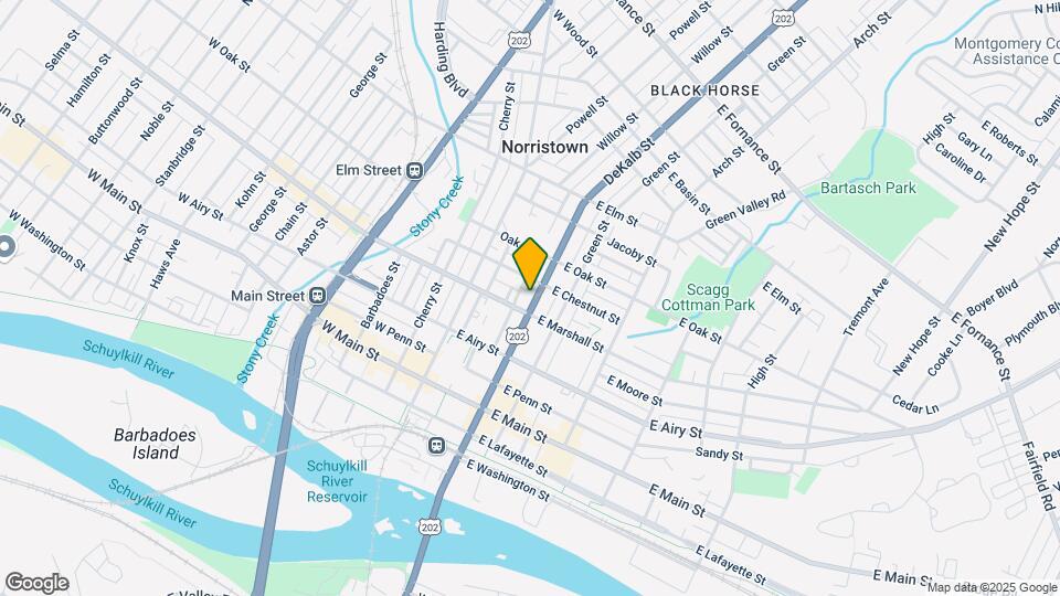 613 Dekalb St Map and Location Details