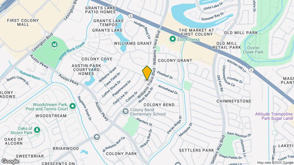 2711 Colony Dr Map and Location Details