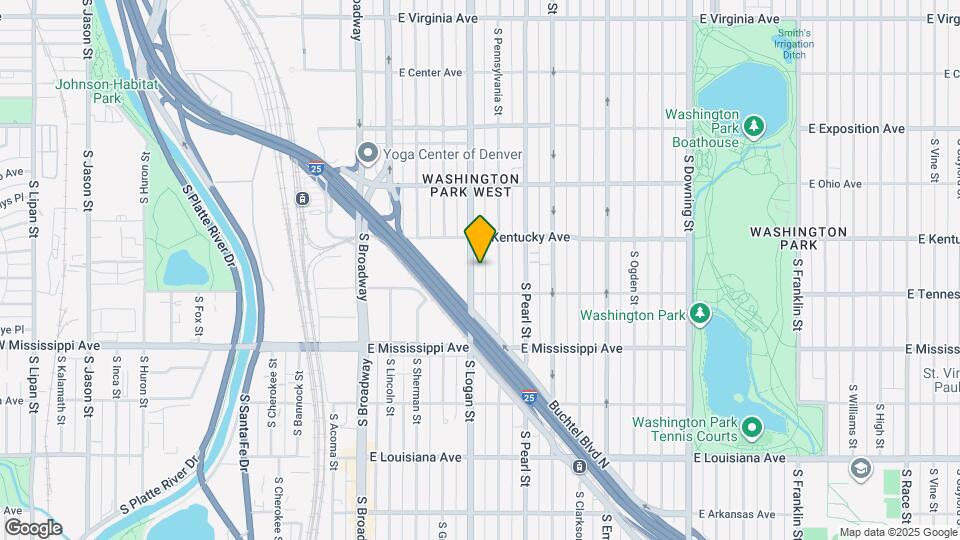 960 South Logan Map and Location Details