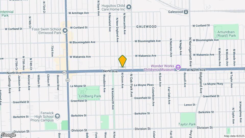 6840 W North Ave, Unit 2D Mapa y Detalles de la Ubicación
