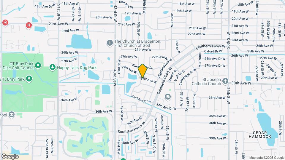 3905 31st Ave W Map and Location Details