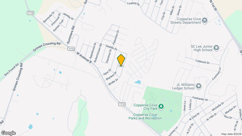 215 Bridle Dr Map and Location Details