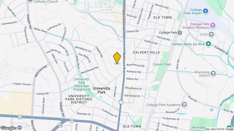 4409 Beechwood Rd Map and Location Details