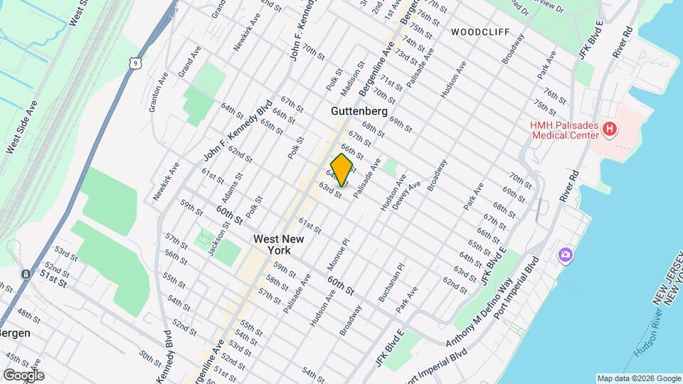 416 63rd St Map and Location Details