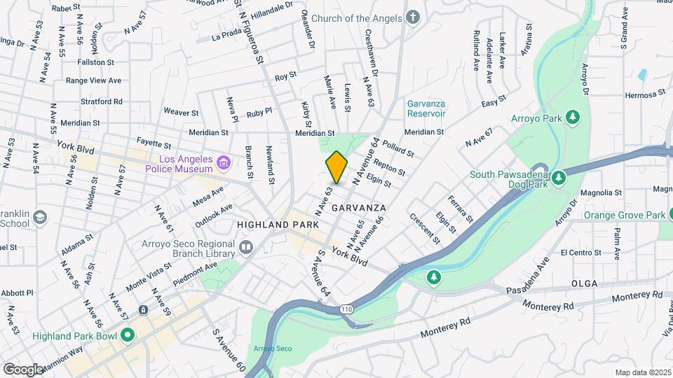 6306 Crescent St Map and Location Details