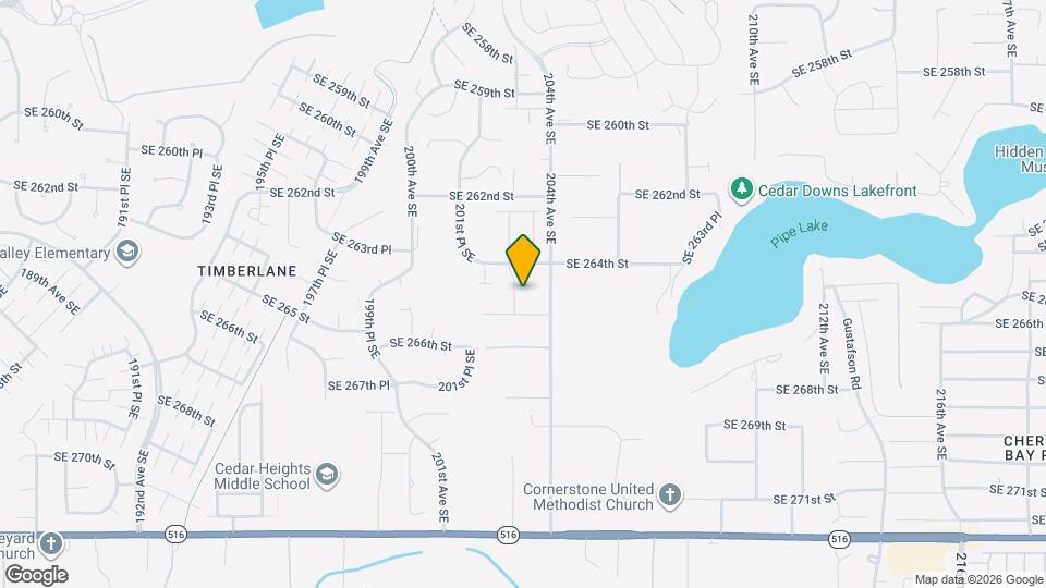 26422 203rd Ave SE Map and Location Details