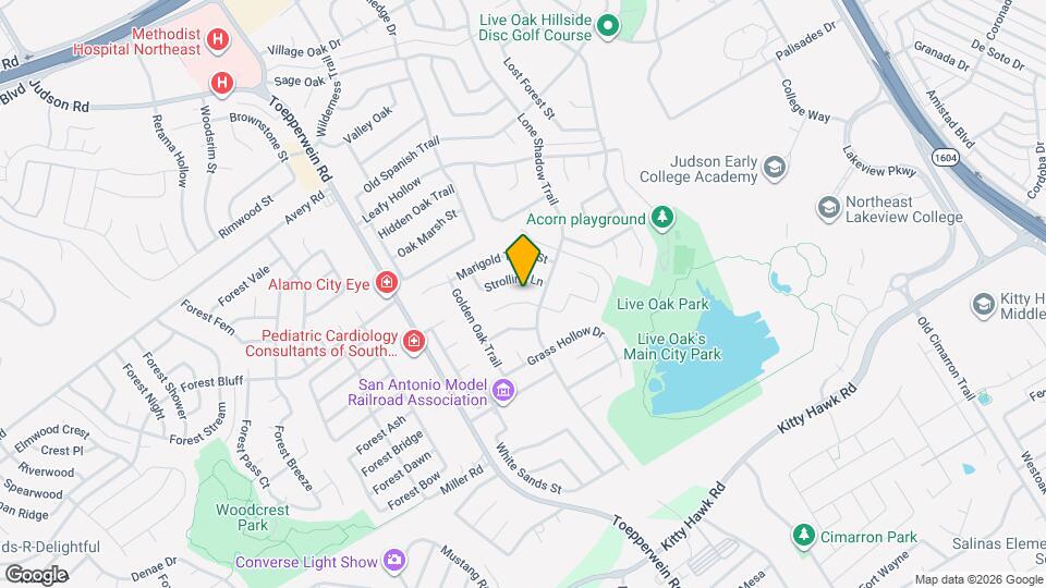 7733 Dry Canyon Trail Mapa y Detalles de la Ubicación