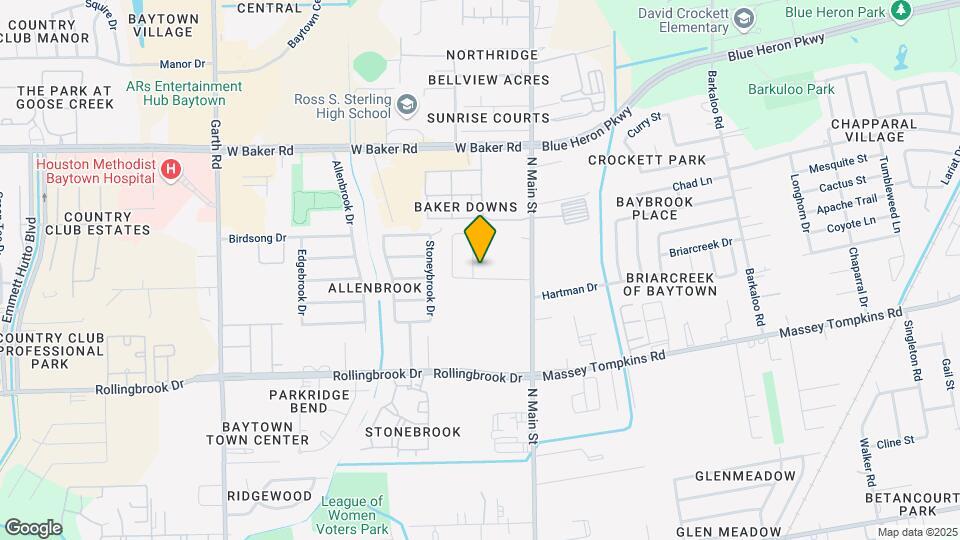 3906 E Lindbergh Ct Map and Location Details