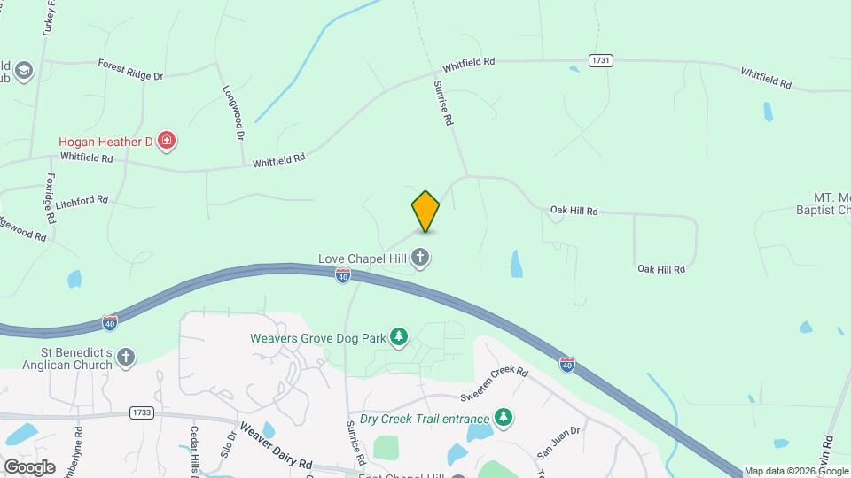 7218 Sunrise Rd Map and Location Details